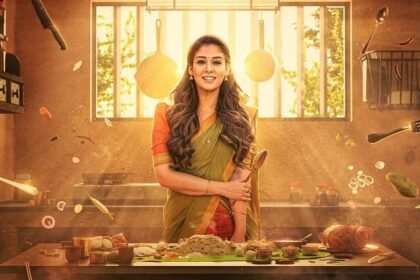 Nayanthara in the movie poster Annapoorni
